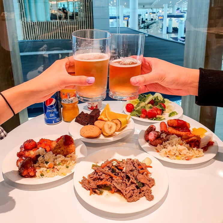  인천공항 제2여객터미널 SPC 라운지 여행전 꿀맛같은 휴식 (+할인카드 정리)