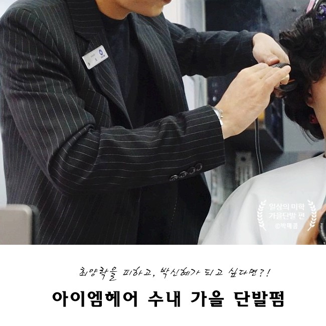  가을단발맛집, 수내미용실 아이엠헤어