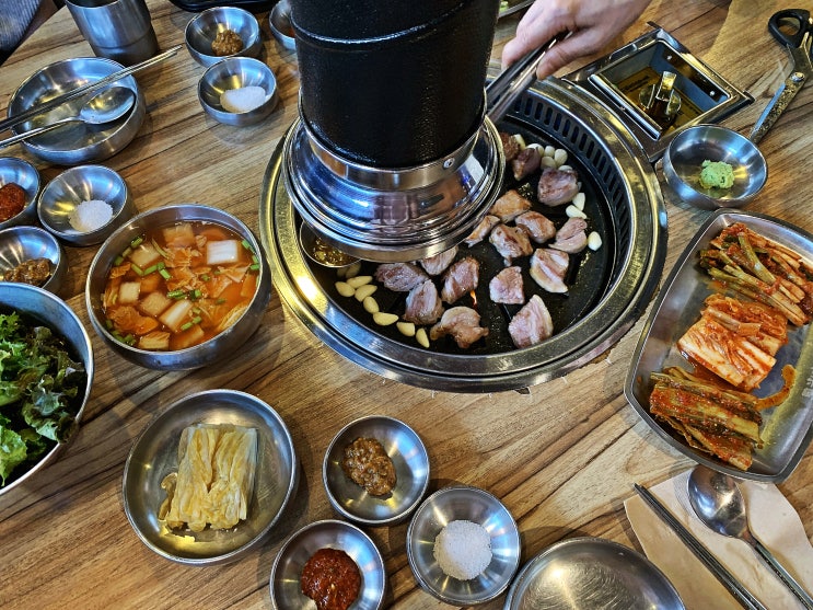 상암동 고기집 통고기가 맛있는 일미락