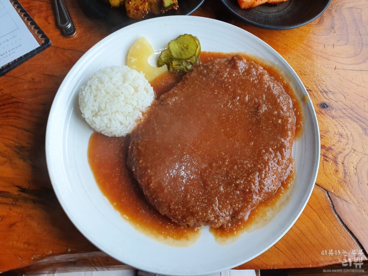  순천 맛집 송치마을 돈까스 : 백종원 3대천왕 나올만하네 [리쀼]