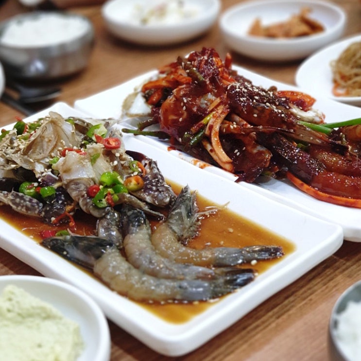  울산 남구청 맛집 삼산 본가진미간장게장ː게장세트메뉴