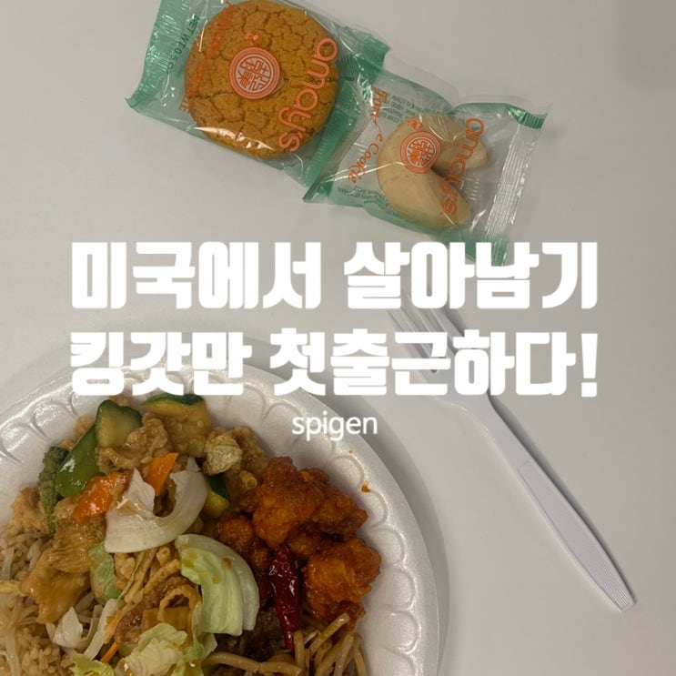  미국여행 아니고 미국에서 살아남기 갓만이의 삐뚤빼뚤 첫출근!!