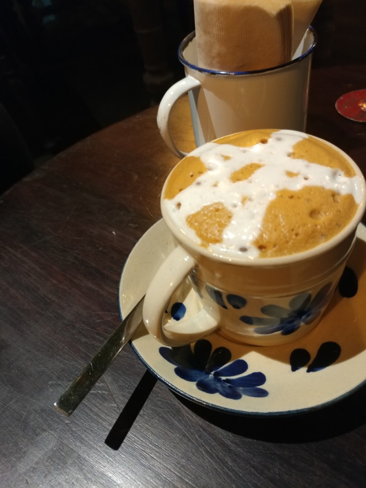 연남동 카페 콩카페 베트남 커피 후기 _ 시우 데일리