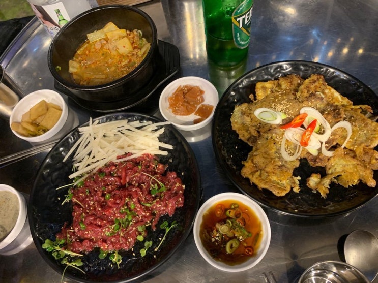  광교중앙역맛집 쫄깃한 국산한우 육회가 맛있는 육회도둑 분위기좋은 수원육회맛집 위치 가격 맛 솔직리뷰!