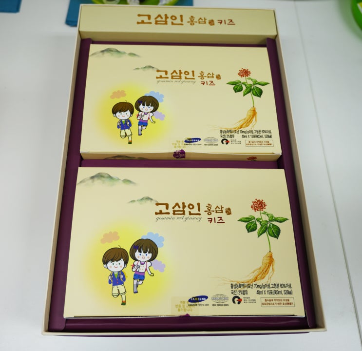  어린이홍삼 맛도 흡수율도 좋은거같아요!