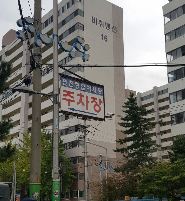  인천 연안부두 어시장