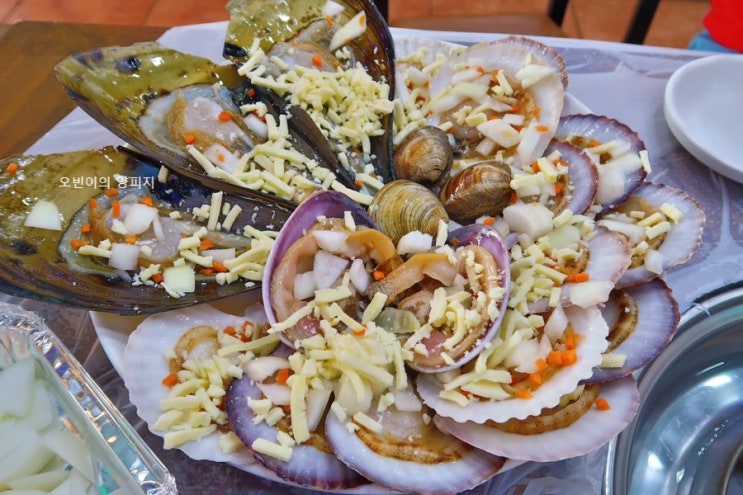  부산청사포맛집 ) 해운대 애견 동반 가능한 청사포조개구이