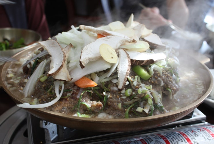  공주 동학사맛집 한우 불고기와 산채비빔밥을 한상에 계룡 산채