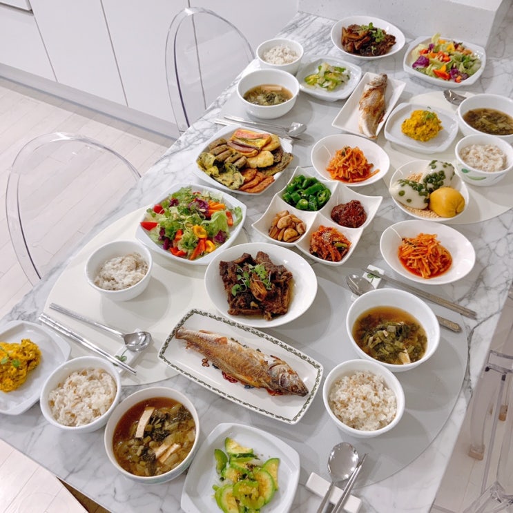  201908-09 남편생일/대게만찬/추석 명절보내기