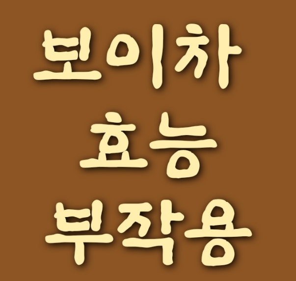  보이차 효능 부작용 알고 먹어야 좋다.