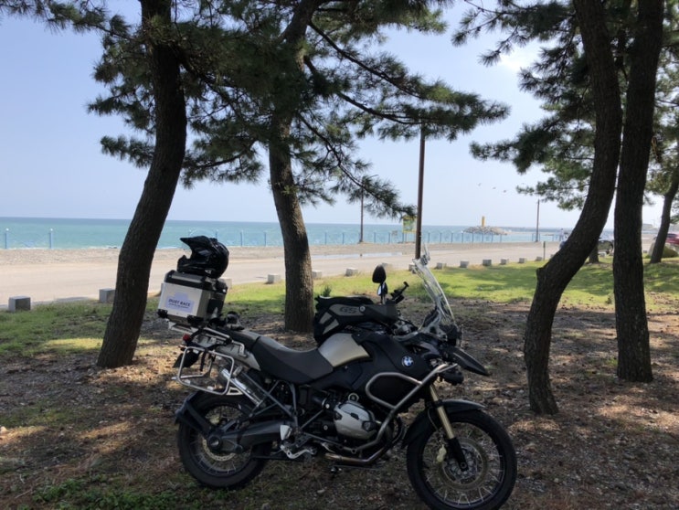  [R1200GSA] 짧았던 나의 여름휴가라기엔 짧고 낮캠. 나아해변