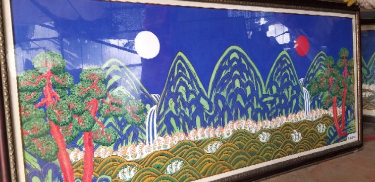  민화,민속화 병풍 소개합니다