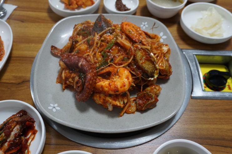  성수동맛집 뚝섬해물탕 푸짐한 해물찜