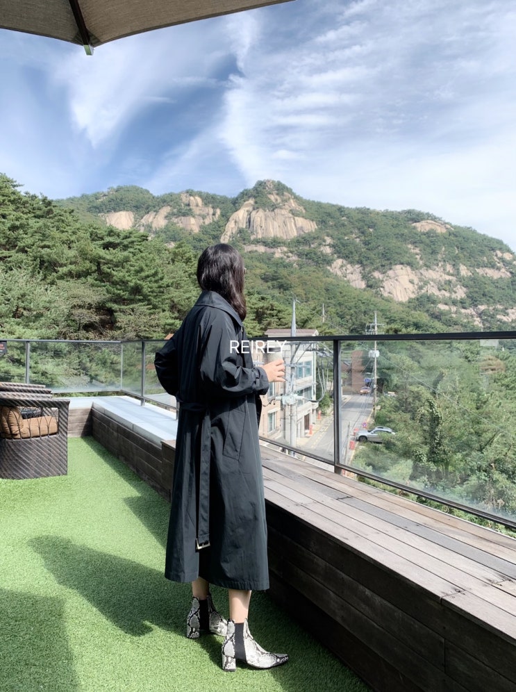  전망좋은 루프탑 평창동 카페 더 피아노 with REIREY