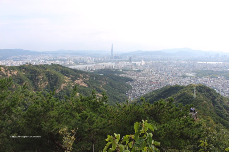 서울 용마산 등산코스 테마산책길 용마봉
