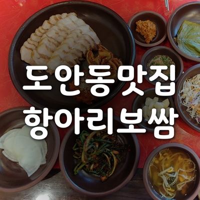  대전 도안동 맛집 항아리보쌈 도안점