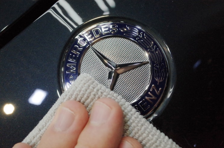  벤츠 S63 AMG 쿠페 유리막코팅 및 범퍼도색 작업기