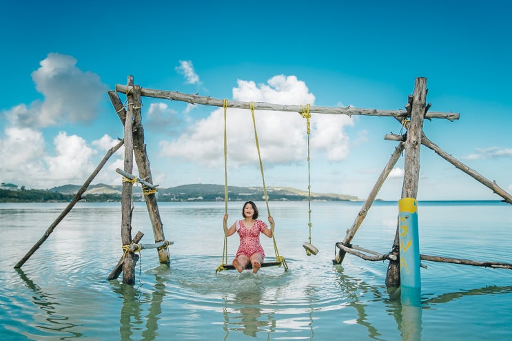 괌 사진명소 | 지미디의 그네 셀프스냅 사진찍기 좋은장소