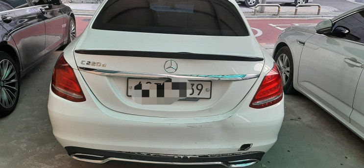  ^^단골 포스팅 주인공^^ 벤츠 C220d                                              [강서구 양천향교 차 수리 영원카독크]