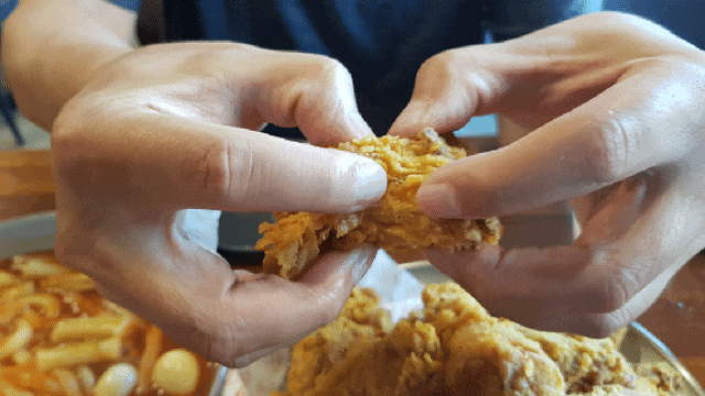  관평동치킨맛집 60계 치킨에서 치느님 영접하기(feat. 떡볶이)