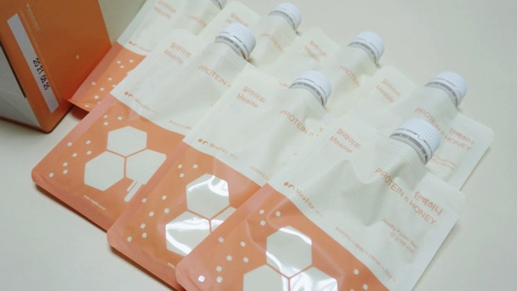  귀리쉐이크 밀라이트 단백허니로 한끼식사