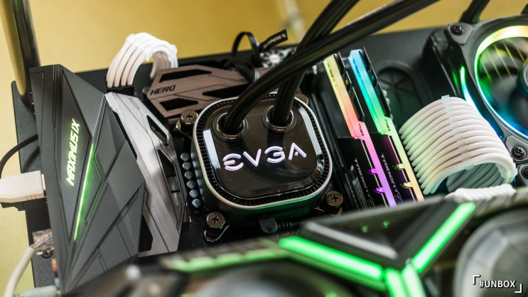  합리적인 고성능 3열 일체형 수랭쿨러, EVGA CLC 360 개봉 및 간단 장착기.