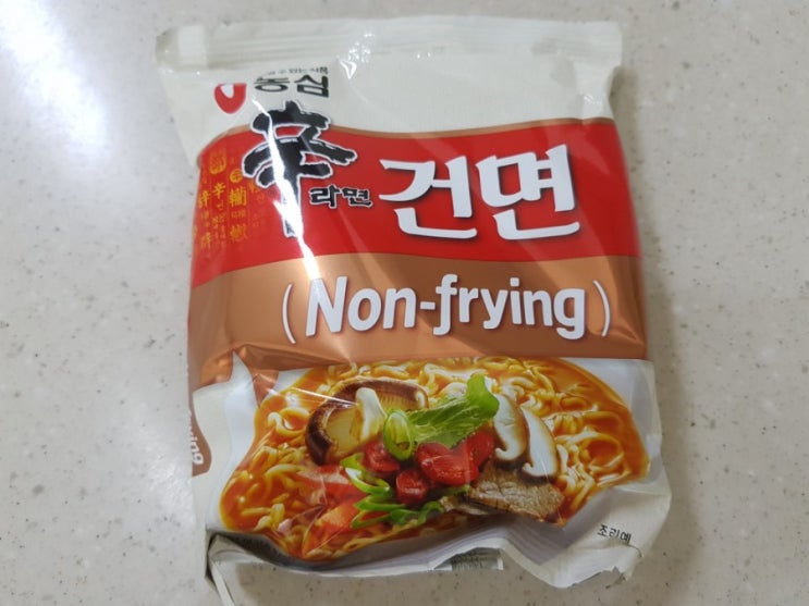 신라면 건면, 칼로리는 Down 맛은 Up!