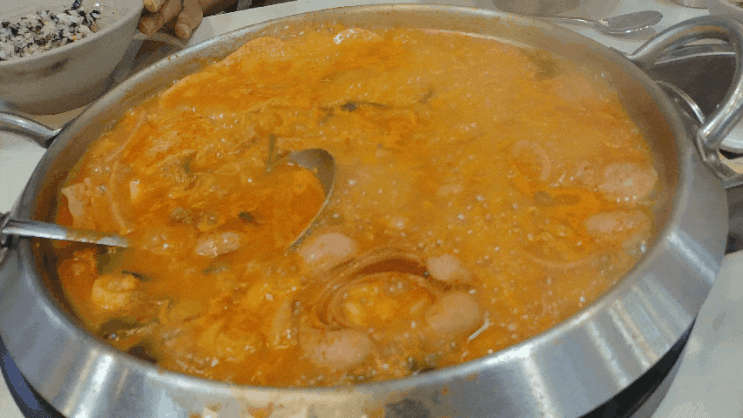  부평 라면사리 무한리필 킹콩부대찌개 리뷰