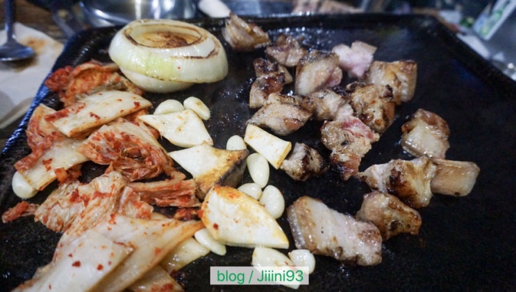  강남구청역 맛집 :: 꼬들살 맛있어! 넓은가게, 회식으로 딱 좋아요 :: 911돼지