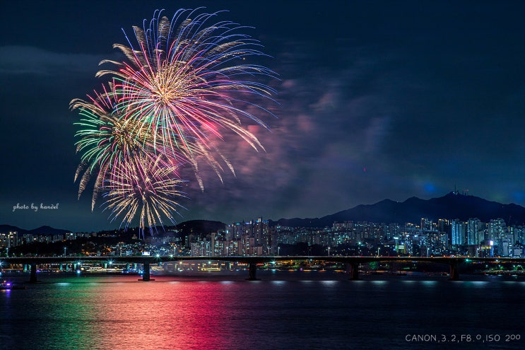  서울 세계 불꽃 축제 2019, in 마포대교