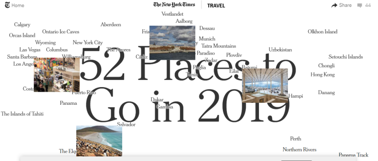 2019 뉴욕 타임즈 선정 꼭 가봐야할 여행지 다낭.