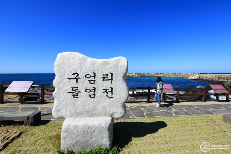  제주도 염전 소금빌레 = 구엄리 돌염전
