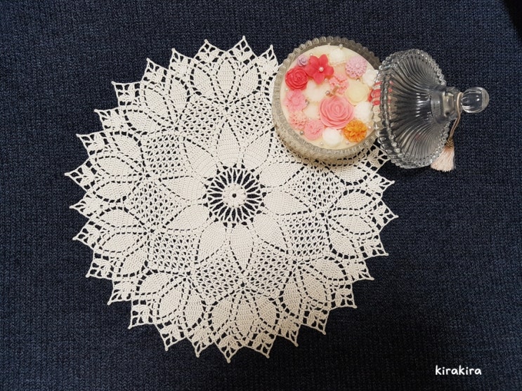  10월 도일리 함께뜨기 (with The Crochet In)_ 코바늘 도일리
