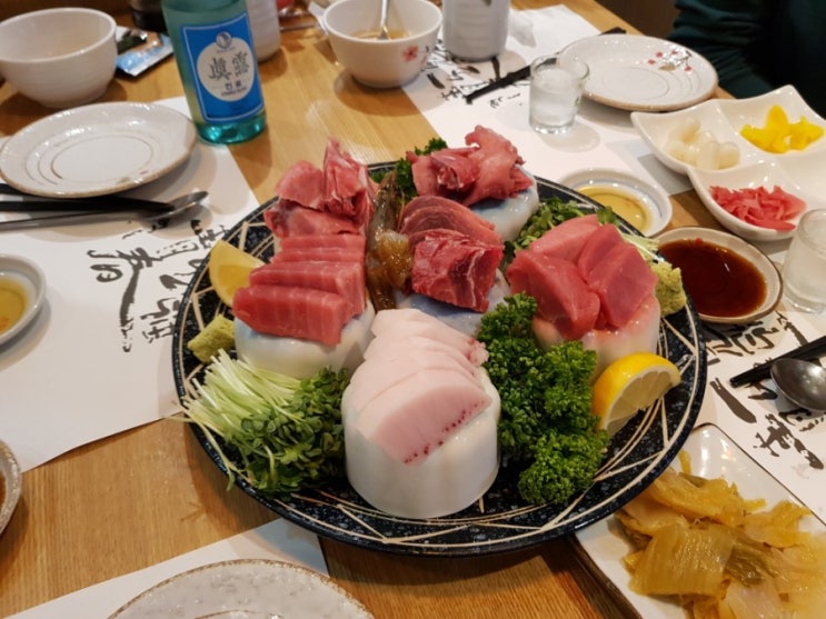  변화하는 광주첨단 참치맛집 냉동이 아니넹?
