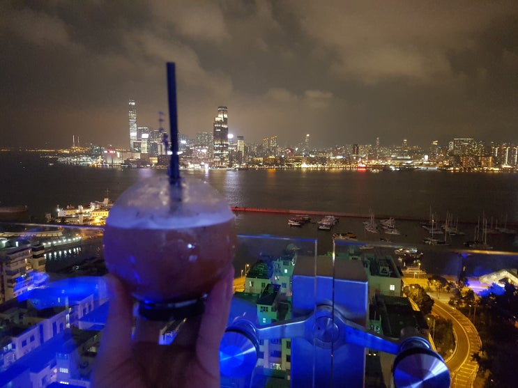  홍콩 코즈웨이 베이 야경 맛집 SKYE 루프탑바 | The Park Lane Hong Kong a Pullman Hotel