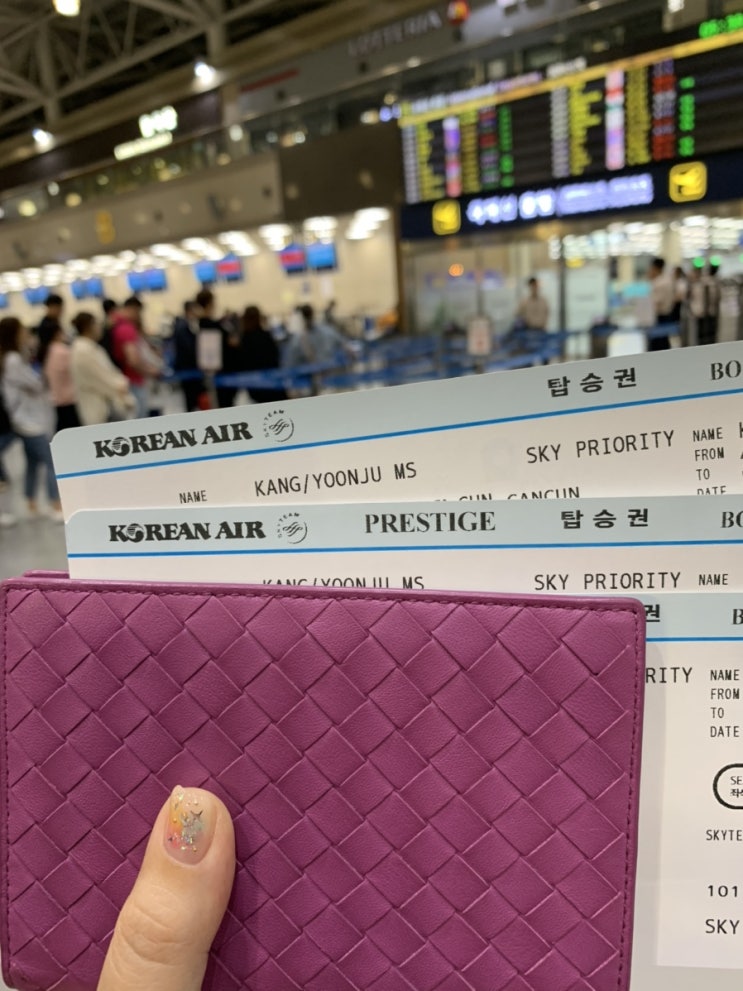  <2019.10> 칸쿤_머나먼여정_ 대한항공 , 델타항공 비지니스