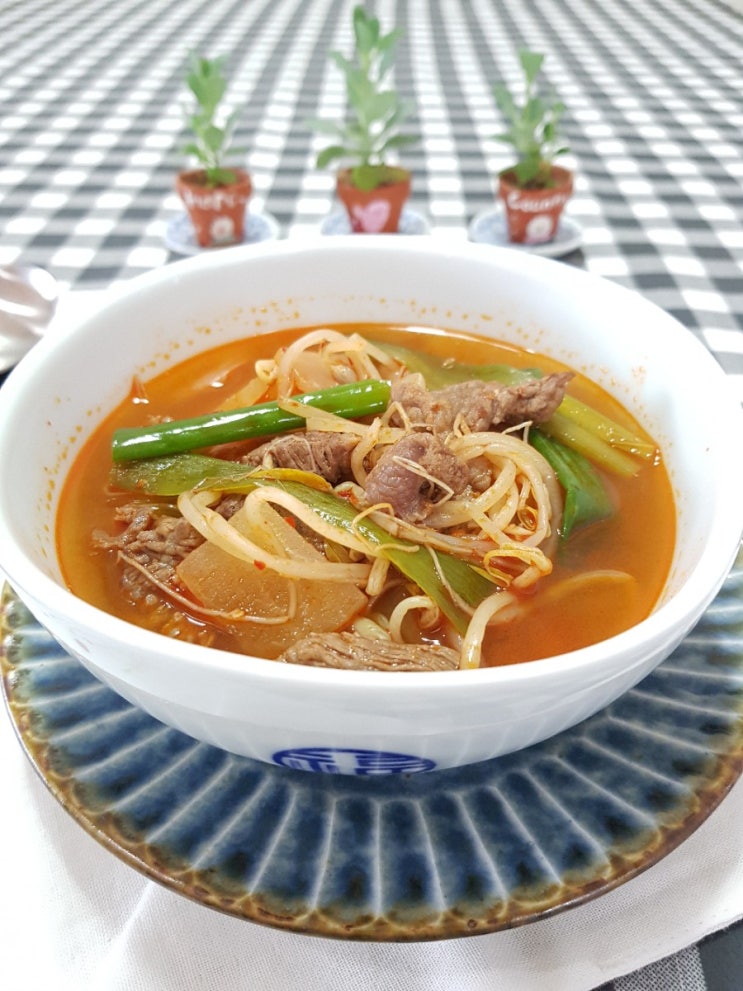  칼칼한 소고기무국 얼큰한소고기뭇국 맛도좋은데 건강에는 더 좋아~