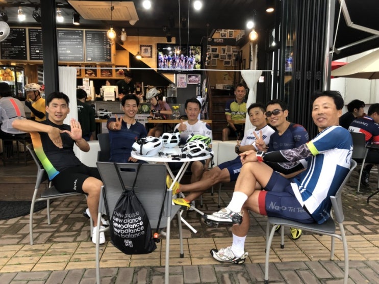  정말 오랜만에 라이딩 80km . 네오 철인팀 양수역 라이딩.