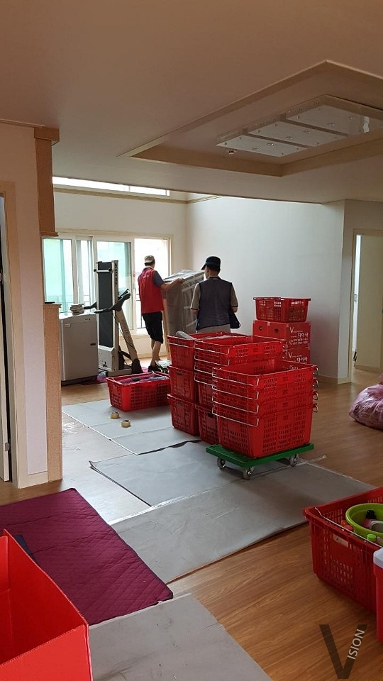  군포산본 포장이사 오후시작 이삿짐 모두정리