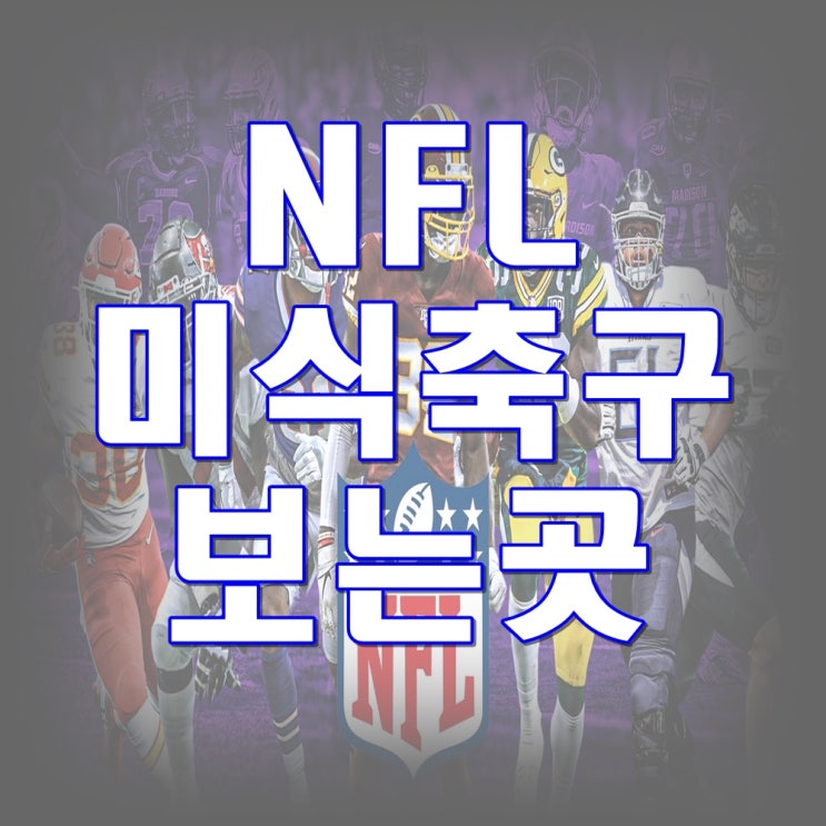  NFL 미식축구 중계 보는곳 아직도 헤매고 계시나요? 리치tv면 되는데