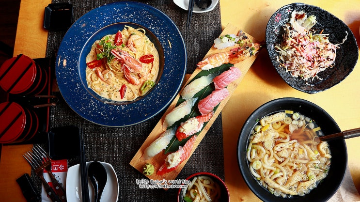  광주 수완지구 초밥 맛집  파스타와 초밥을 한 곳에서! '스시빈' 특선초밥, 쉬림프 크림파스타 / 수완지구 스시, 수완지구맛집, 광주맛집
