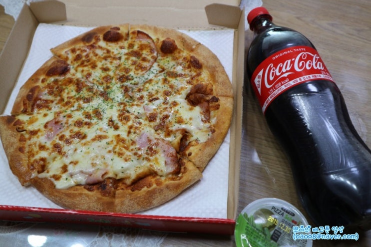  피자스쿨 수유광산점 까르보네 피콜인싸 피자스쿨 이벤트 참여해요!