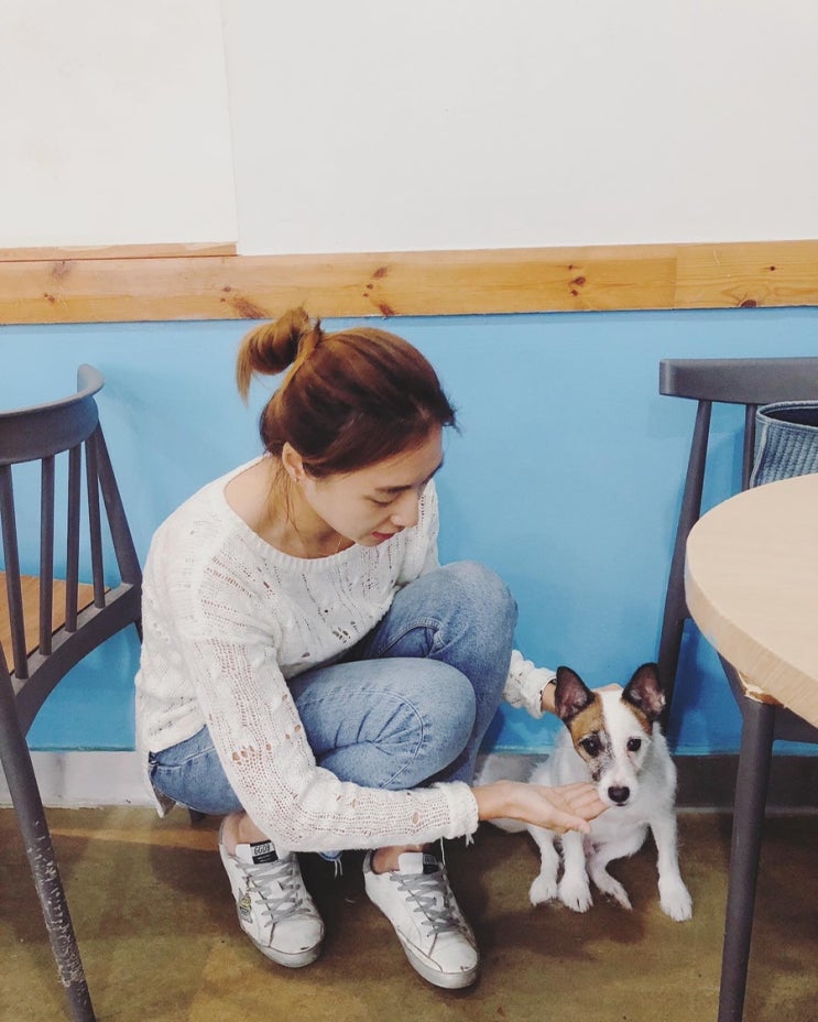 10월일상 :) / 6살X4살 연남매 주말보내기 /서래마을 애견카페 Im애견 / 삼청동데이트 삼청동수제비 / 삼청동 발렛돼는 카페: 삼청동커피빈 :))