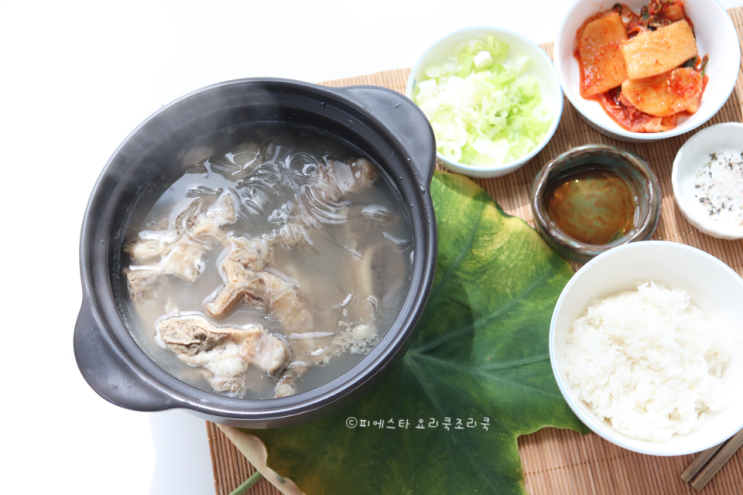  갈비탕 끓이는 법 깊고 진한 소갈비탕 만드는 법 쉽죠?