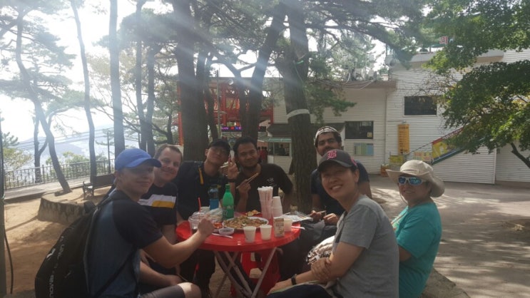  외국인 친구들과 금정산 등산 with 케이블카