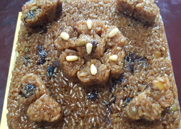  전기밥솥약밥 쉬운약식 맛있는약밥케익만들기 약식유래