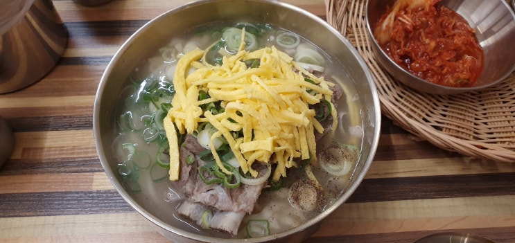  [합정맛집]평이담백 뼈칼국수