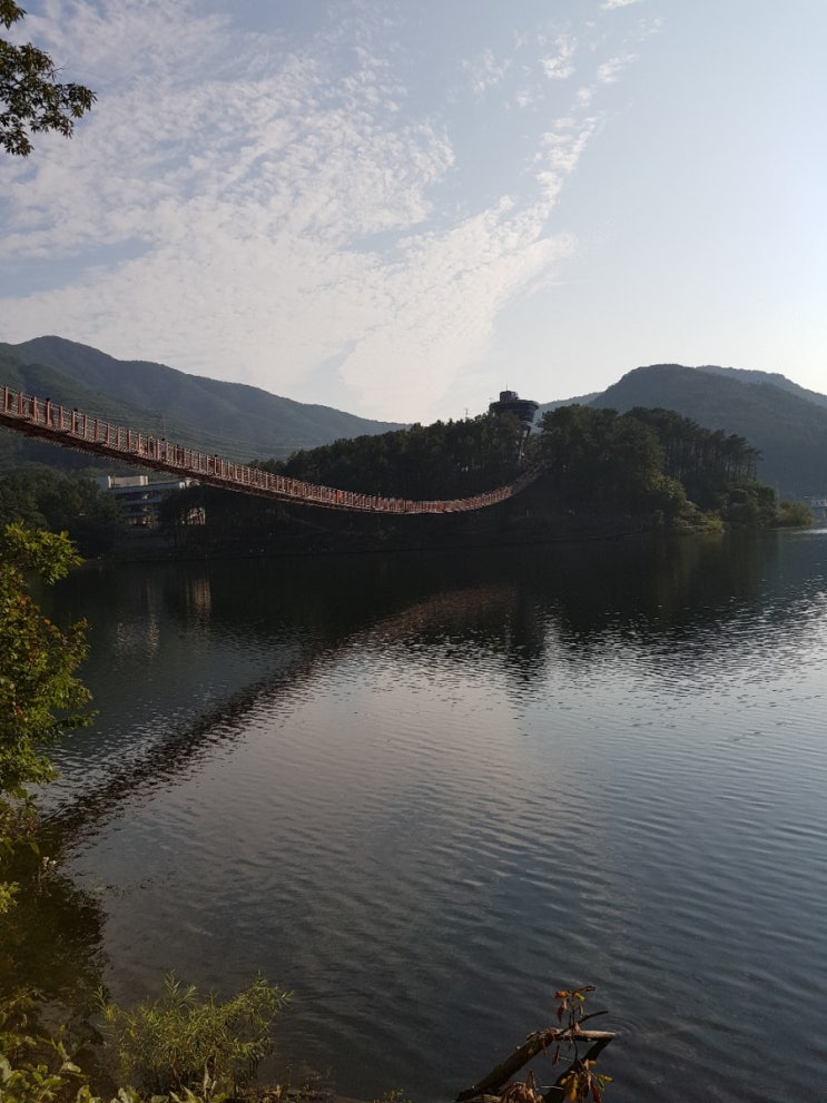 서울근교 가볼만한곳 파주 마장호수 출렁다리 재방문!