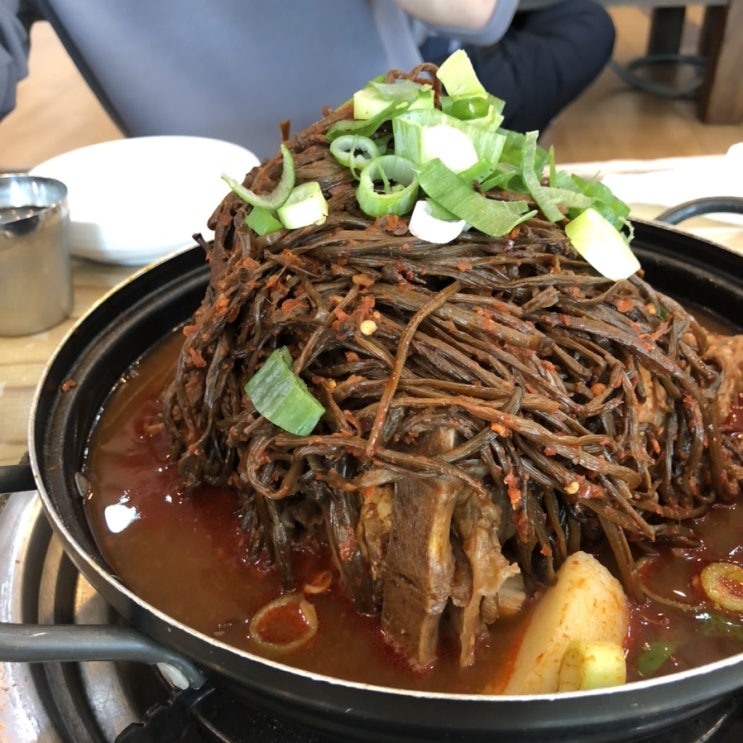  전주 진짜맛집-육일식당(고구마순 감자탕)