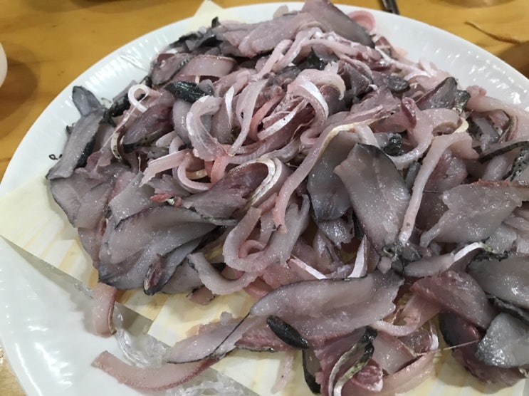  안산 와동 외식맛집/회 저렴한 집! ‘해중수산’